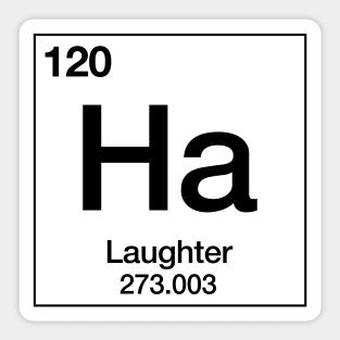 The Element of Laughter Sticker